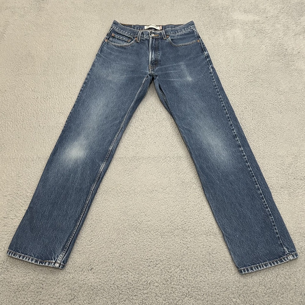 Levis Jeans Mens 33x36 Blue Denim 550 Relaxed Fit Medium Cotton American Y2K